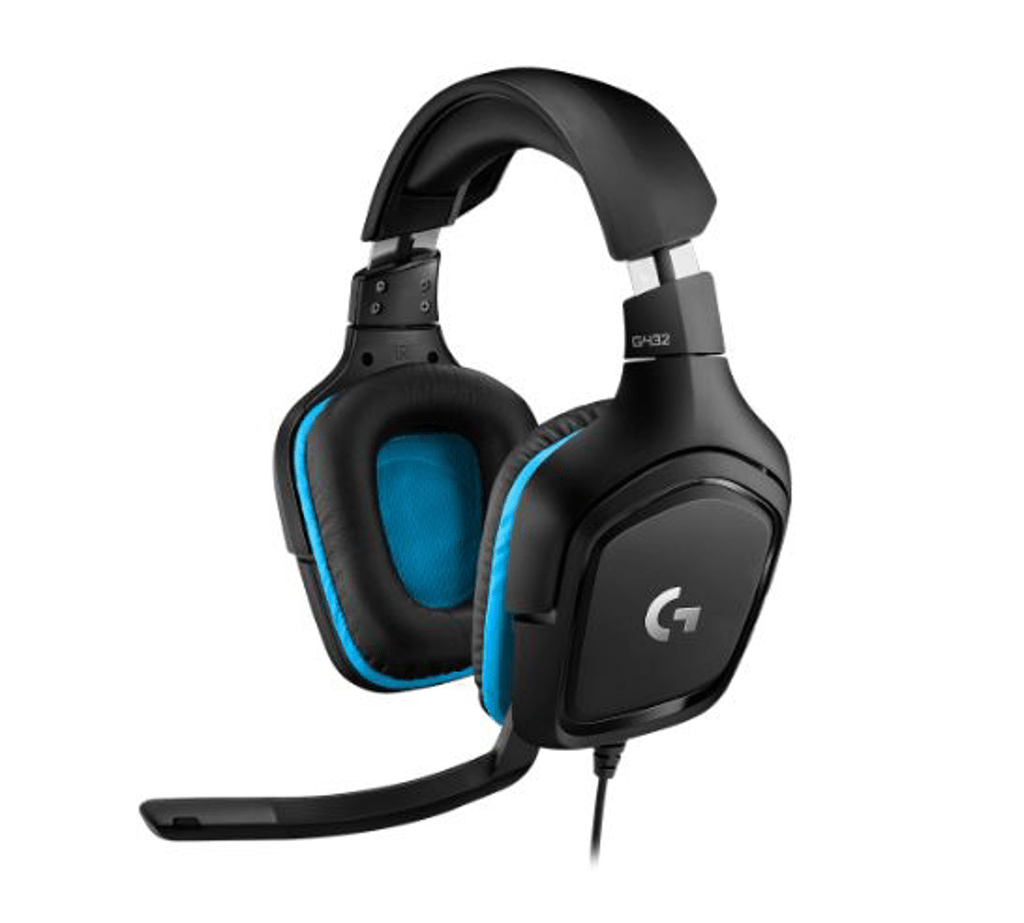 אוזניות גיימינג עם מיקרופון LOGITECH GAMING HEADSET G432