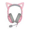 אוזניות גיימינג חוטיות RAZER KRAKEN KITTY V2 צבע ורוד - Thumbnail Image 3