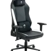 כיסא עבודה וגיימינג יוקרתי דמוי עור DRAGON ALPINE D.C - שחור לבן - Thumbnail Image 1