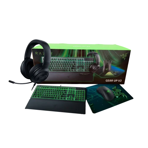 חבילת גיימינג 4 ב-1 RAZER GEAR UP V2 - שחור