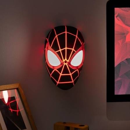 מסכת מנורה מיילס מוראלס-Miles Morales Mask Light – תמונה 2