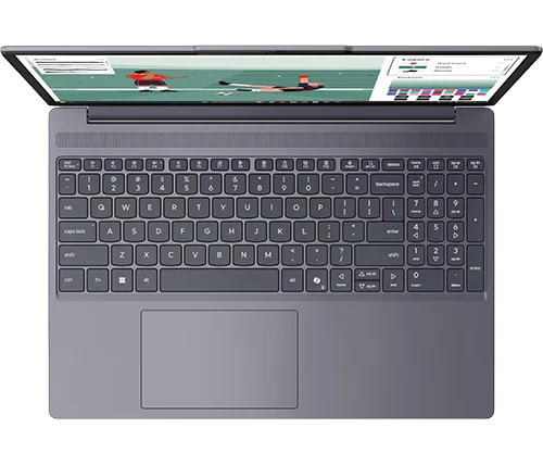 ⁦מחשב נייד IP Slim 3 15IWC11 Core 3 304 512GB/8GB 15.3" 83RR00DEIV W11PRO 1Y - אפור⁩ – תמונה ⁦3⁩