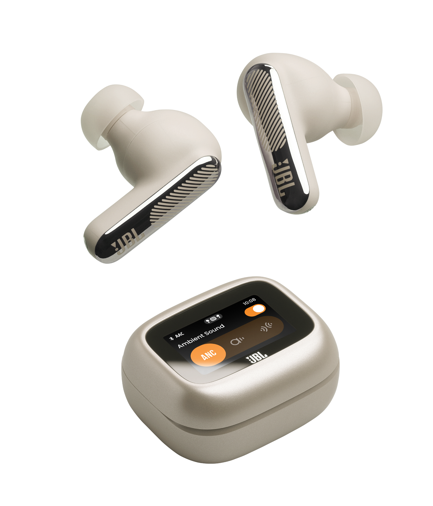 אוזניות אלחוטיות TW ביטול רעשים JBL Live Beam4 - בז – תמונה 6